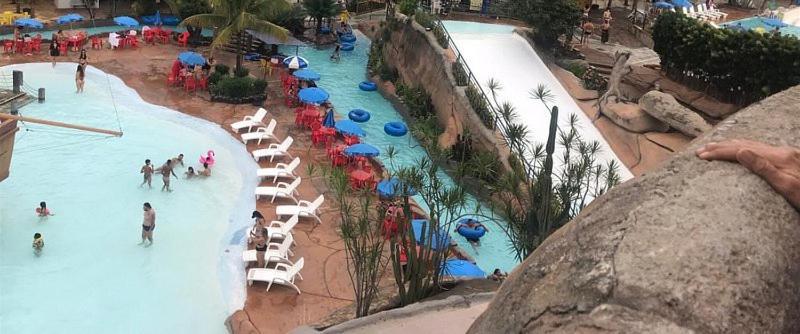Aparthotel Piazza diRoma acesso diRoma Acqua Park STAR Caldas Novas Esterno foto